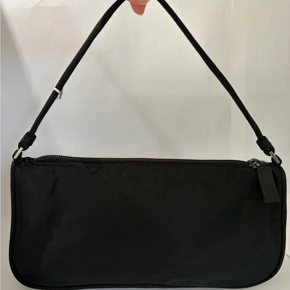 Authentic Prada Black Mini hobo shoulder bag - Picture 7 of 7